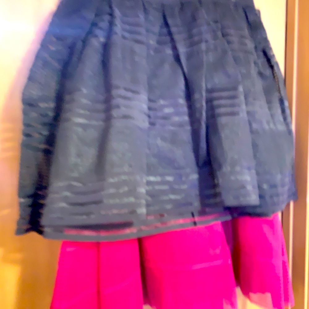 A-Line skirts with a tutu look on. Mesh and lined